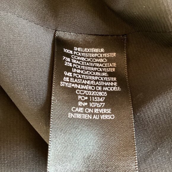 Alice + Olivia Black Cold Shoulder Ruffle Romper Size Small Luxurious‎ - Picture 3 of 7